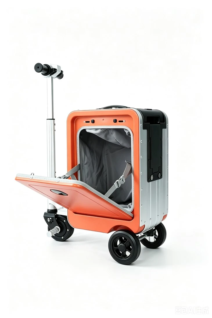 Smart App Linked Ride-On Travel Luggage